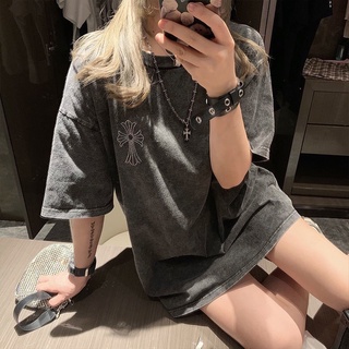 ÁO PHÔNG CHROME HEARTS ĐÍNH ĐÁ