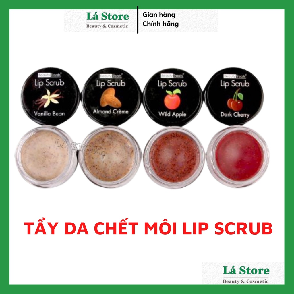 Hàng chuẩn - Tẩy Da Chết Môi Lip Scrub Beauty Treats hương trái cây