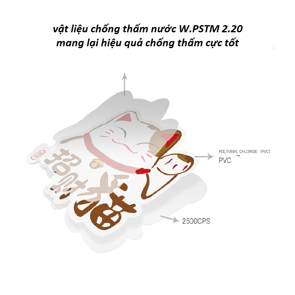 50 Sticker đen trắng HÌNH CHÓ ĐỐM dán mũ bảo hiểm Sticker chống nước dán laptop, điện thoại, mũ bảo hiểm, vali