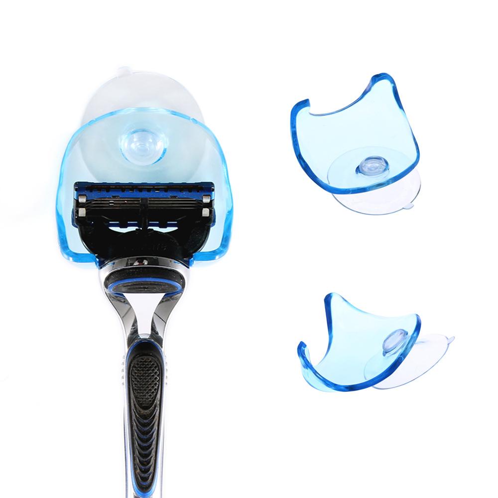 Giá Đỡ Dao Cạo Râu Gắn Tường Không Đục Lỗ Có Giác Hút Cho Nhà Ở