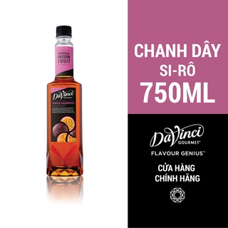 Siro Hương Chanh Dây / Tropical Passionfruit Syrup - DaVinci Gourmet