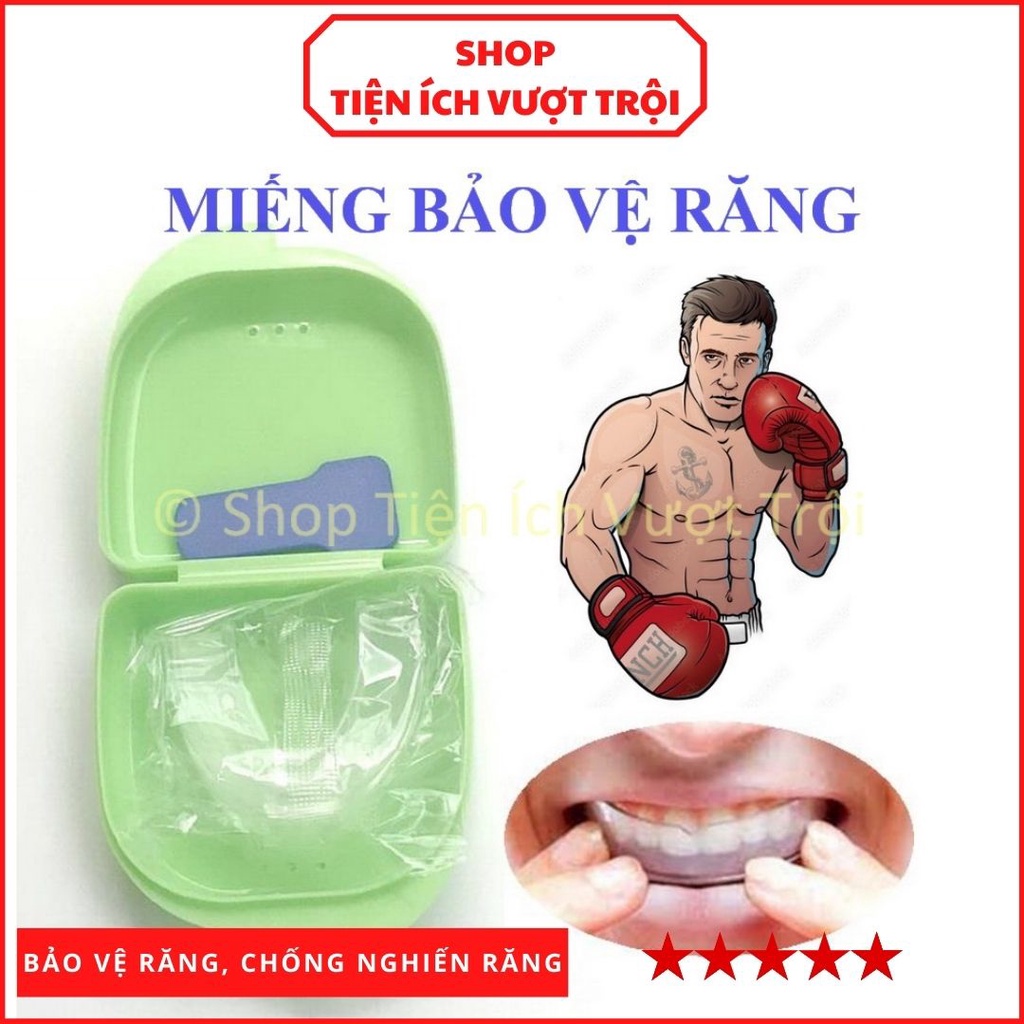 Thiết bị bảo vệ răng boxing, tập võ, bảo hộ răng, mouthguard, bảo vệ răng khi tập thể thao 2- Tiện Ích Vượt Trội
