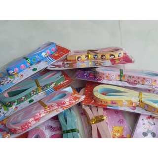 Giấy xếp sao cuộn hình nơ 120k 10 xấp