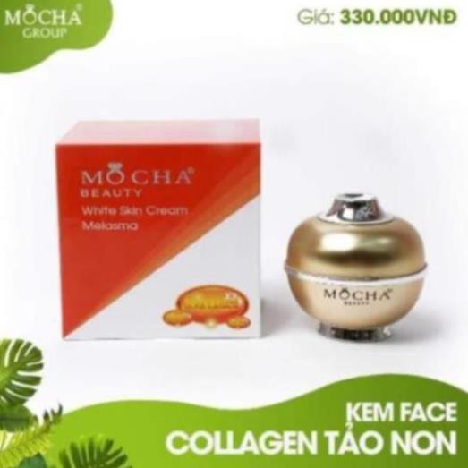 Kem face collagen tảo non _mocha.