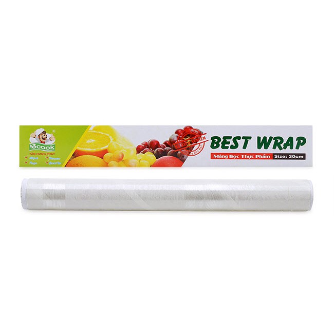 Màng bọc thực phẩm Ecook Best Wrap 30cm x 15m