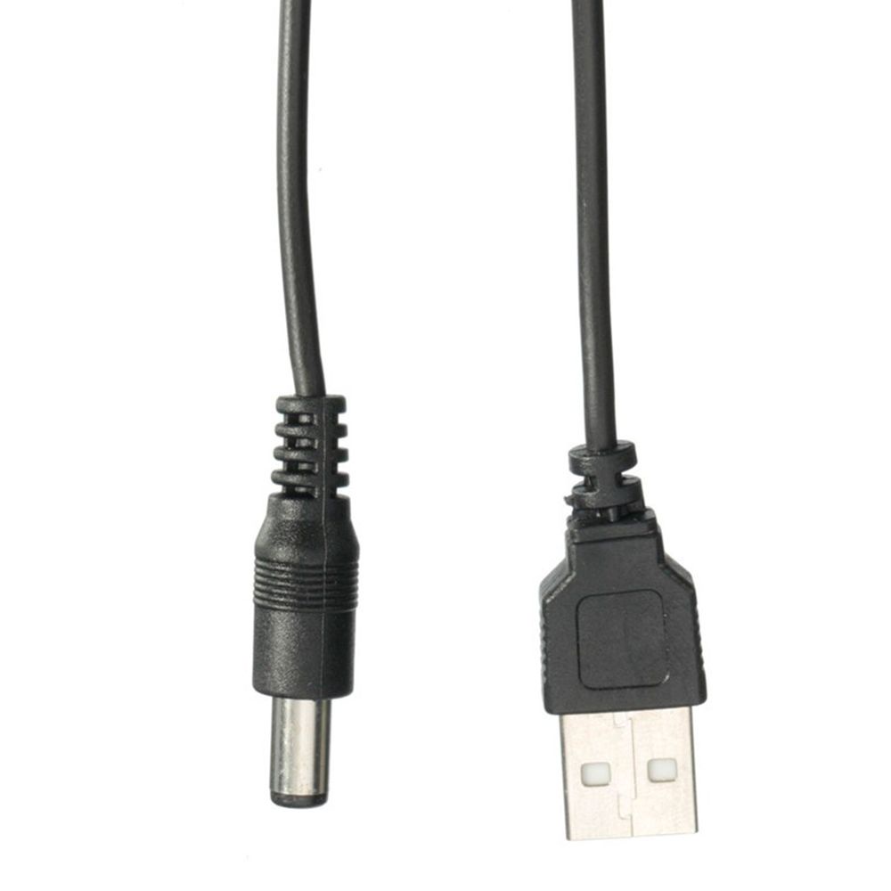 1 Dây Cáp Chuyển Đổi Cổng Usb Sang Dc 5v 5.5x2.1mm Cho Đèn Led