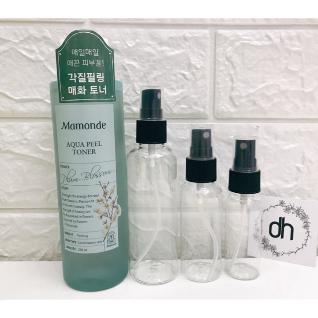 NƯỚC HOA HỒNG TONER MAMONDE AQUA PEEL 250ml