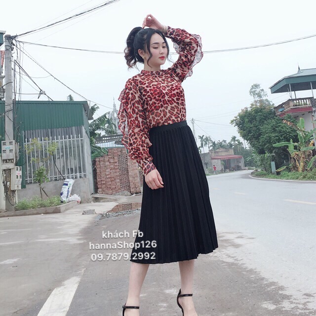 Váy dập li hàng đẹp Tiệm Hanna | BigBuy360 - bigbuy360.vn