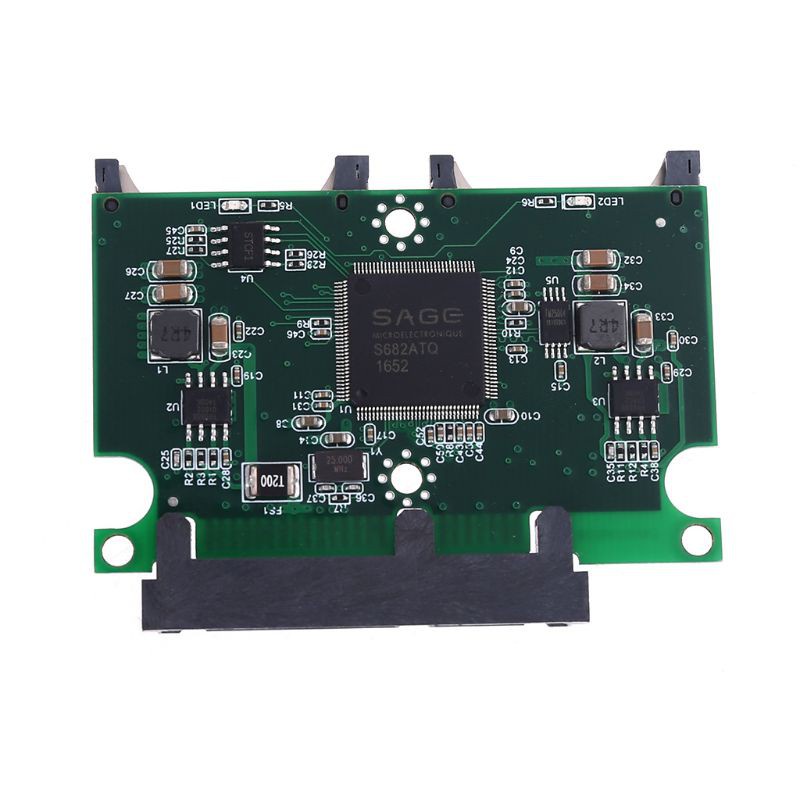 Bộ Chuyển Đổi 2 Cổng Sdhc Mmc Raid Sang Sata Cho Thẻ Sd