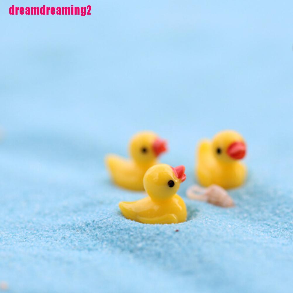 Bộ 10 Chú Vịt Vàng Mini Trang Trí Xinh Xắn