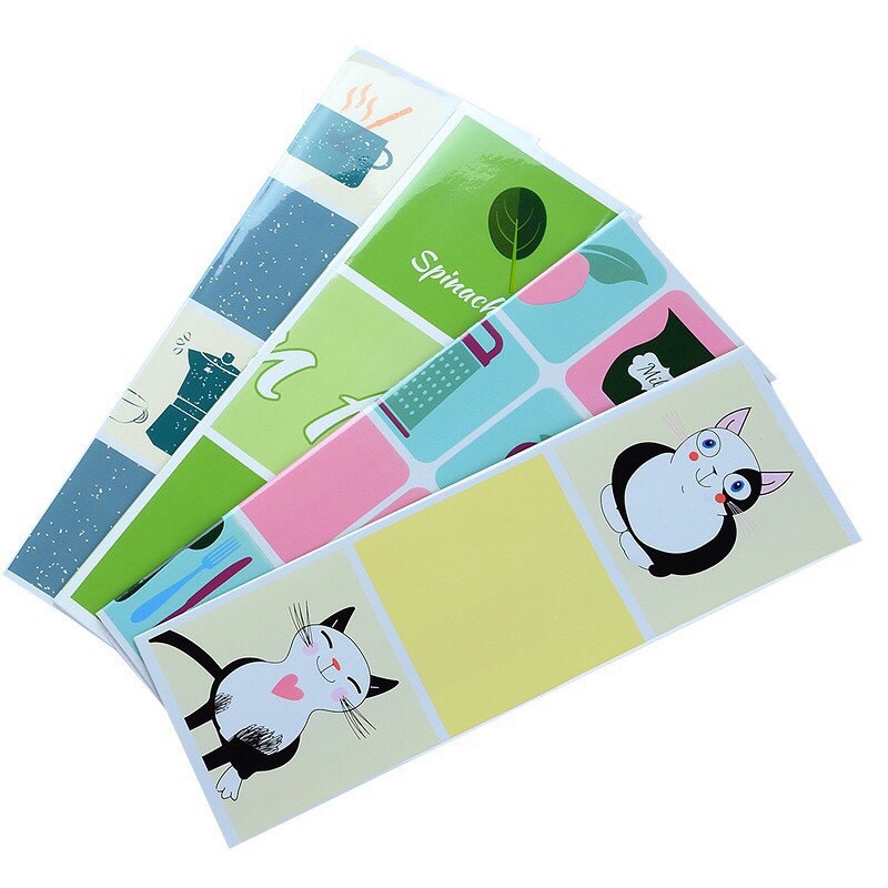 Giấy dán bếp cách nhiệt, chống dầu mỡ cao cấp (75x45cm)