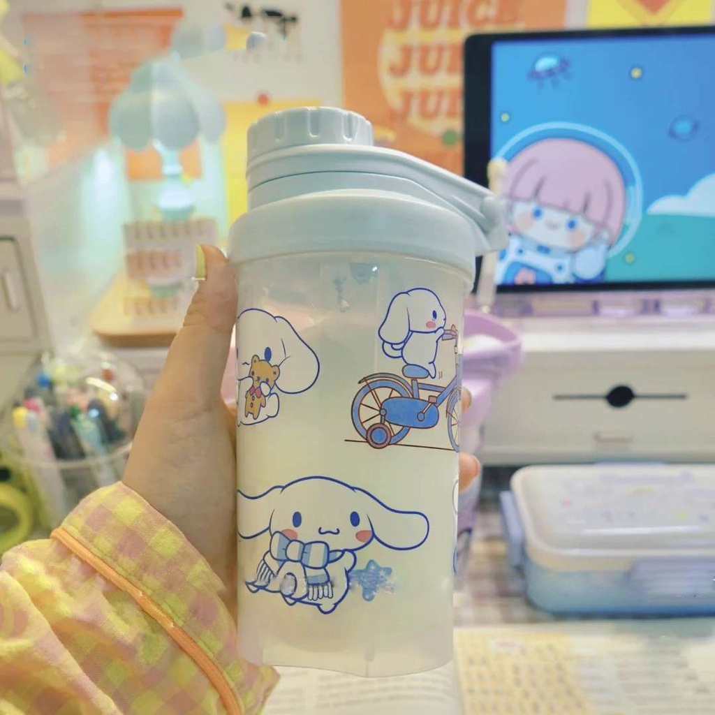 Bình Nước Thể Thao Bằng Nhựa Dung Tích Lớn 500ML