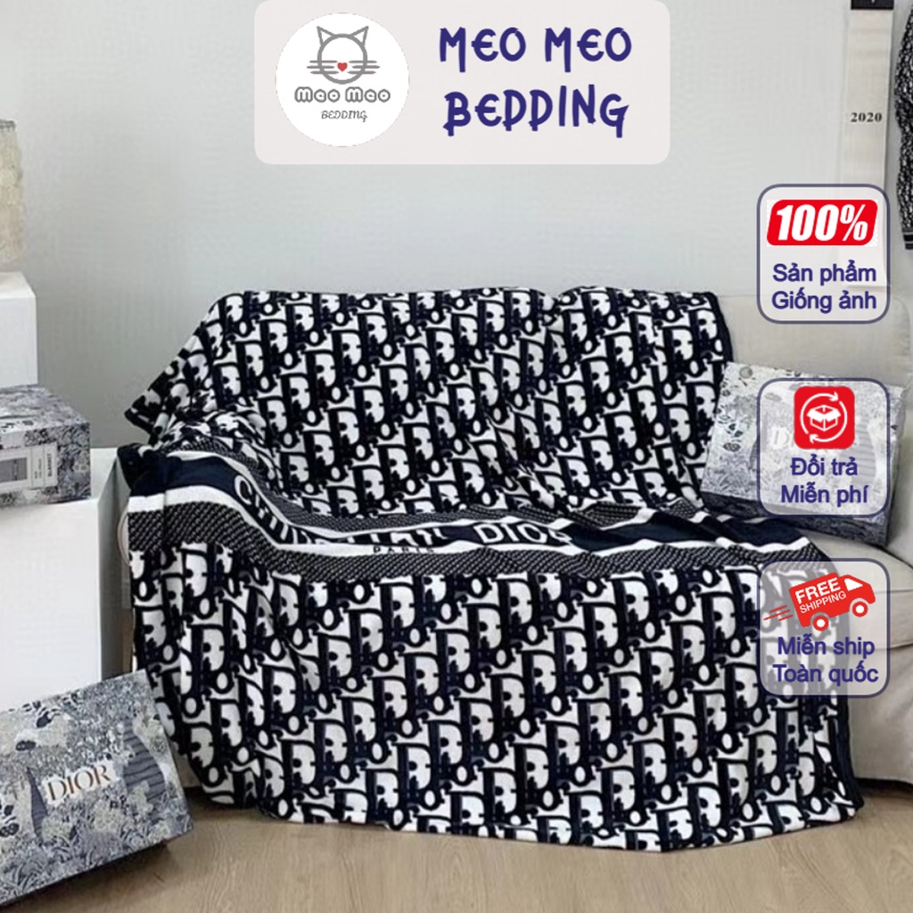 Chăn Lông Tuyết Dior Nhập Khẩu Cao Cấp