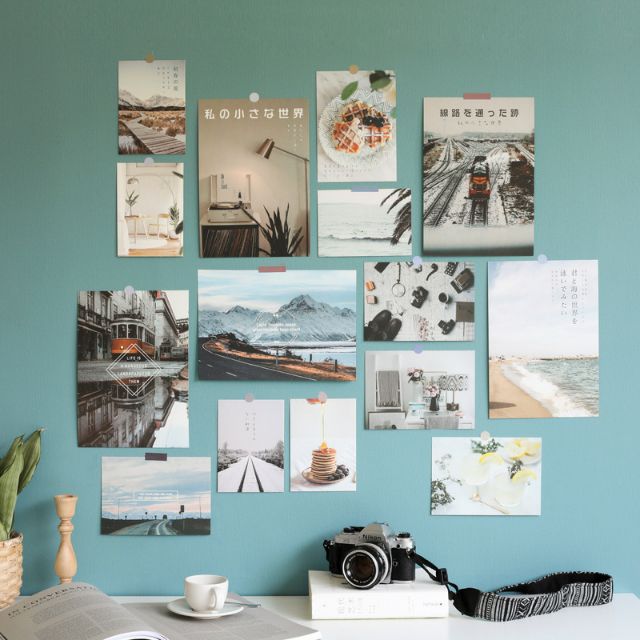 Postcard ảnh tranh trang trí decor nhà cửa phòng riêng Ảnh Đời Sống Phong Cách Nhật Bản