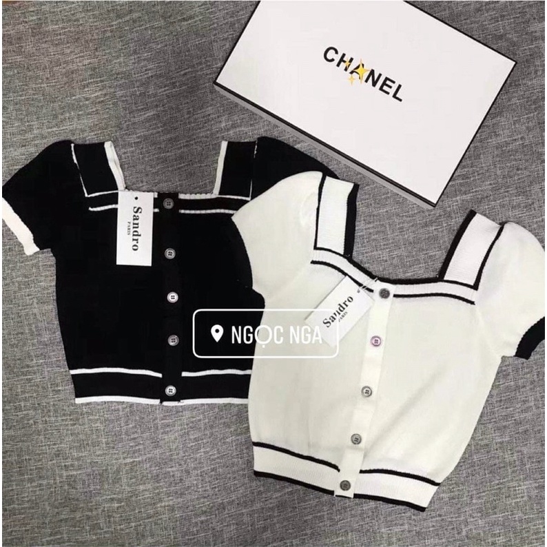 ÁO LEN CỔ VUÔNG | BigBuy360 - bigbuy360.vn