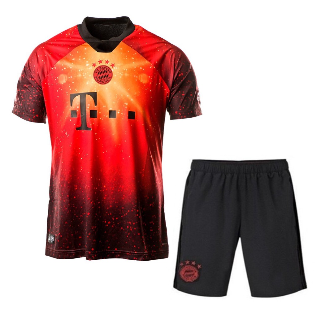 Bộ Quần Áo Thể Thao Bóng Đá CLB Bayern Munich EA Galaxy 2020 - Áo Bóng Đá Nam Nữ Cao Cấp trang phục thể thao áo gym