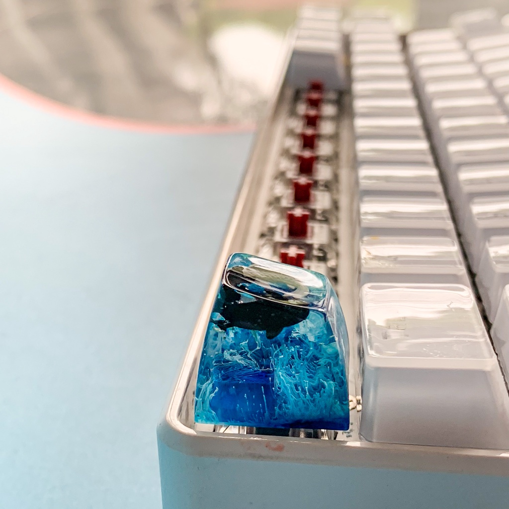 Nút bàn phím cơ máy tính - Artisan keycap - Koi Keycap