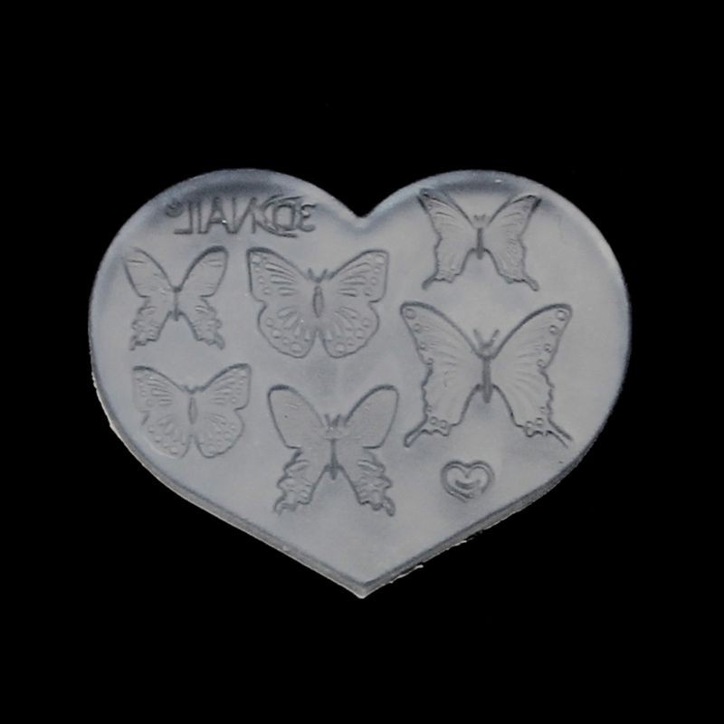 Khuôn Silicone Hình Bướm Làm Trang Sức