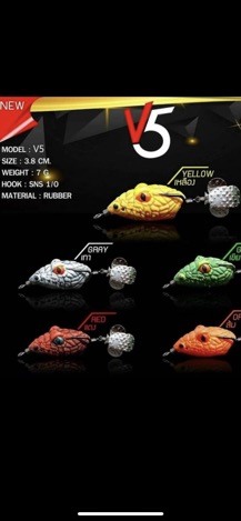 Mồi hunter V5 thái lan cao cấp