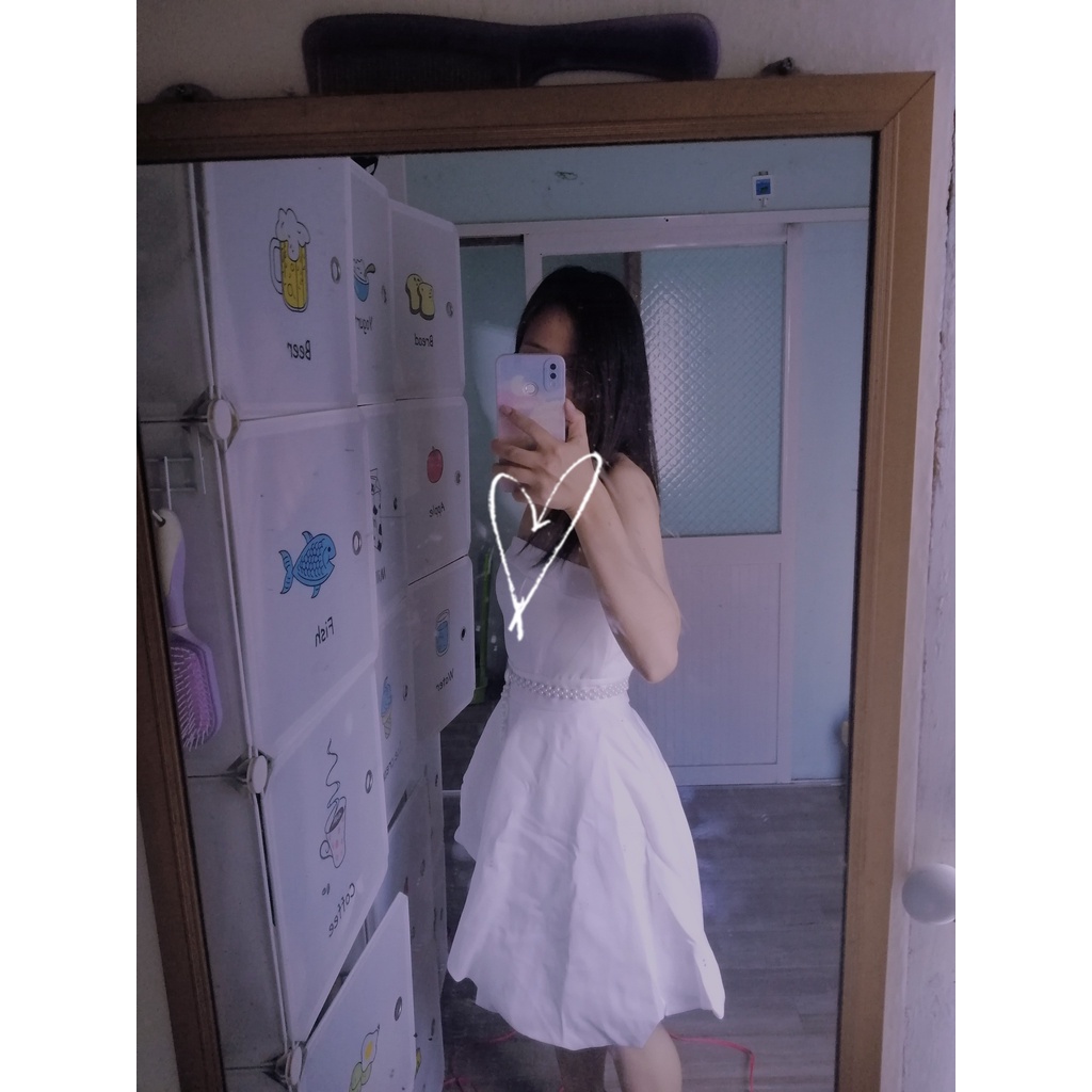 PASS Đầm dự tiệc cúp ngực dáng bồng xòe công chúa nhìu màu đáng yêu - Anni Dress