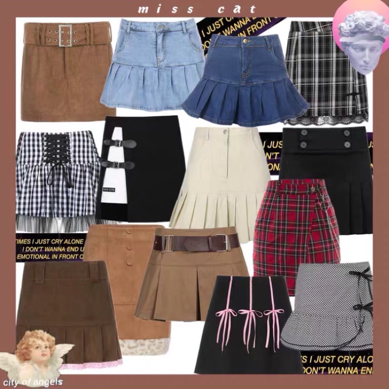 Chân Váy 2Hand Lựa Mẫu Ins:may.roomm_ Hơn 50 Mẫu