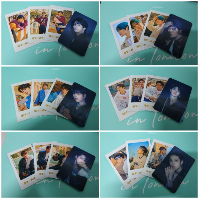 Set card thành viên Stray Kids Unlock: Golive Inlife (pola+3D)