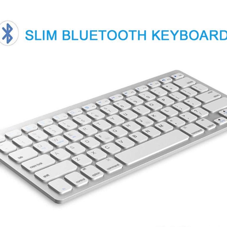 Bàn phím không dây KB16 BLUETOOTH kết nối điện thoại, máy tính bảng SIÊU MỎNG-GỌN-NHẸ-BỀN
