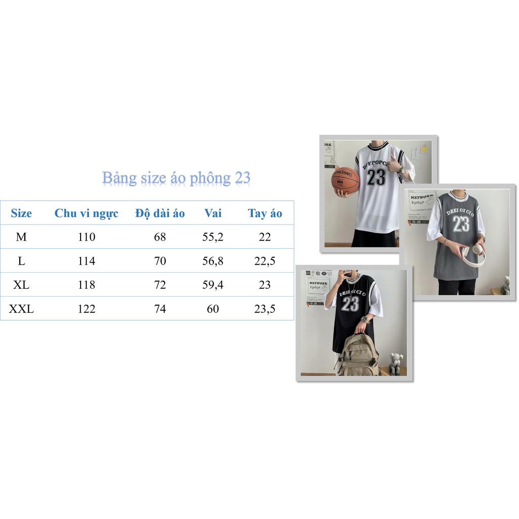 Áo phông số 23 hot trend mới nhất hè 2021 | BigBuy360 - bigbuy360.vn