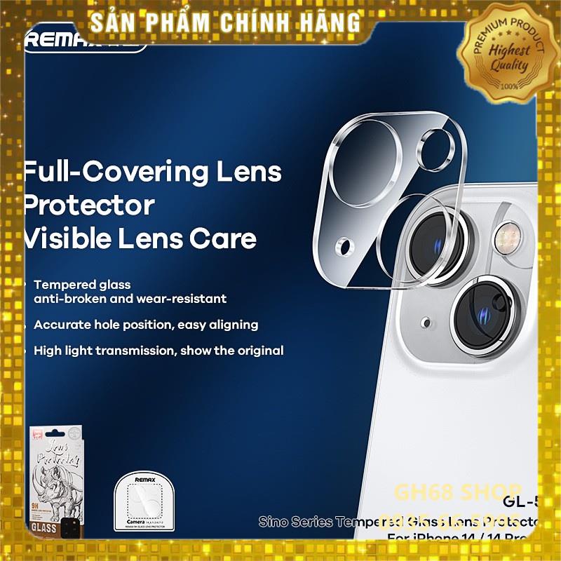Kính Cường Lực Camera cho iPhone 14 REMAX GL-57 Siêu Mỏng Chống Trầy Xước Không Bám Bụi Vân Tay Chống nước