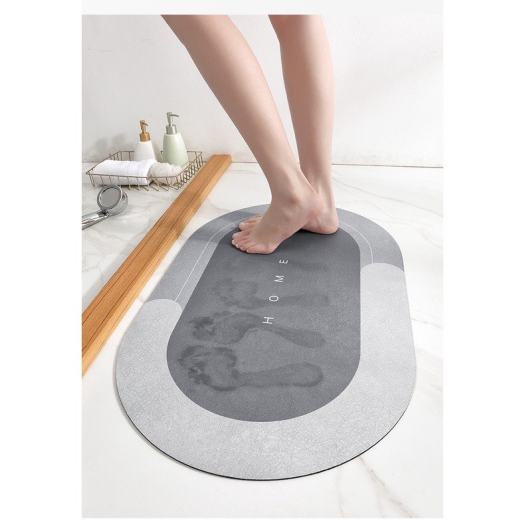 Thảm lau chân silicon, thảm chùi chân , thảm lót sàn nhà, thảm lau chân siêu thấm nước - Thảm chân hút nước chống trơn