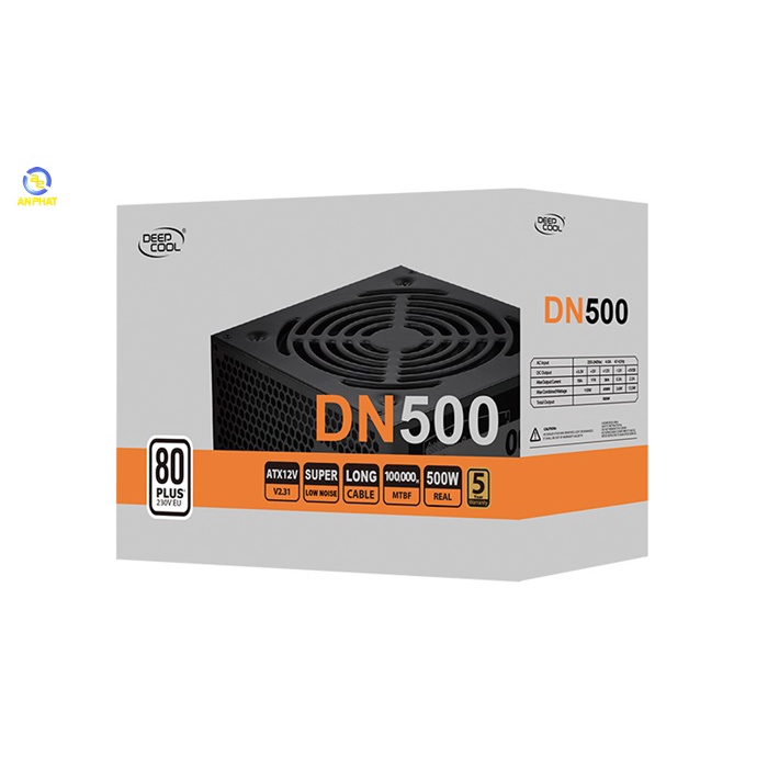 Nguồn Deepcool DN500 500W 80 Plus White (DP-230EU-DN500)