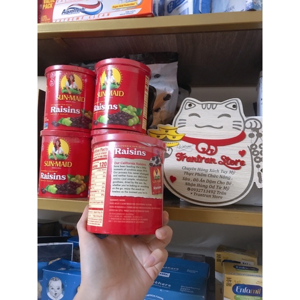 NHO KHÔ SUN MAID của Mỹ 369gr