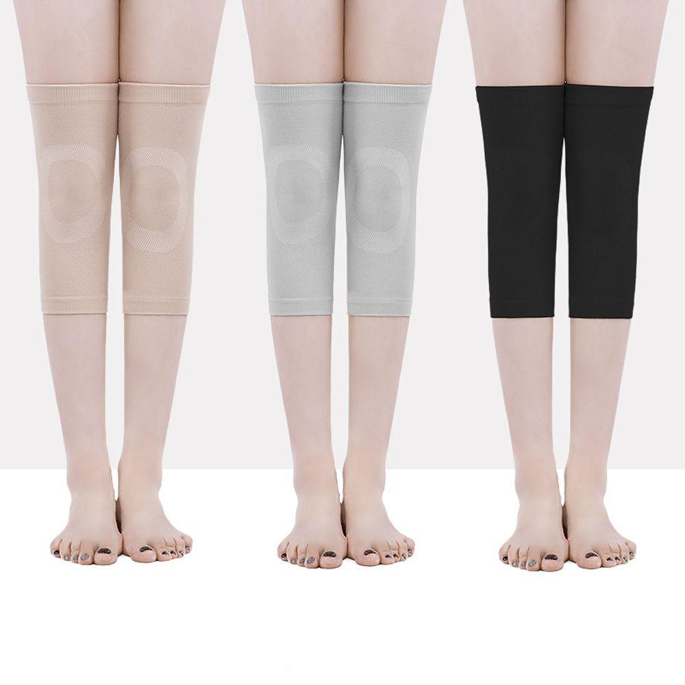 1 Cặp Đệm Bảo Vệ Đầu Gối Bằng Nylon Co Giãn Tốt Tiện Dụng Khi Chơi Thể Thao / Tennis