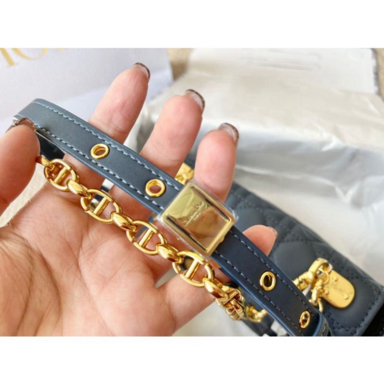 Túi xách nữ Dior caro 2 màu phaphom chuẩn căng đét