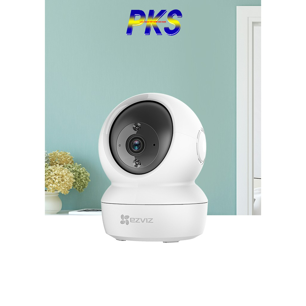 [Tặng chân đế L] Camera Wifi thông minh EZVIZ CS-C6N-A0-1C2WFR C6N 1080P xoay 360 độ chính hãng