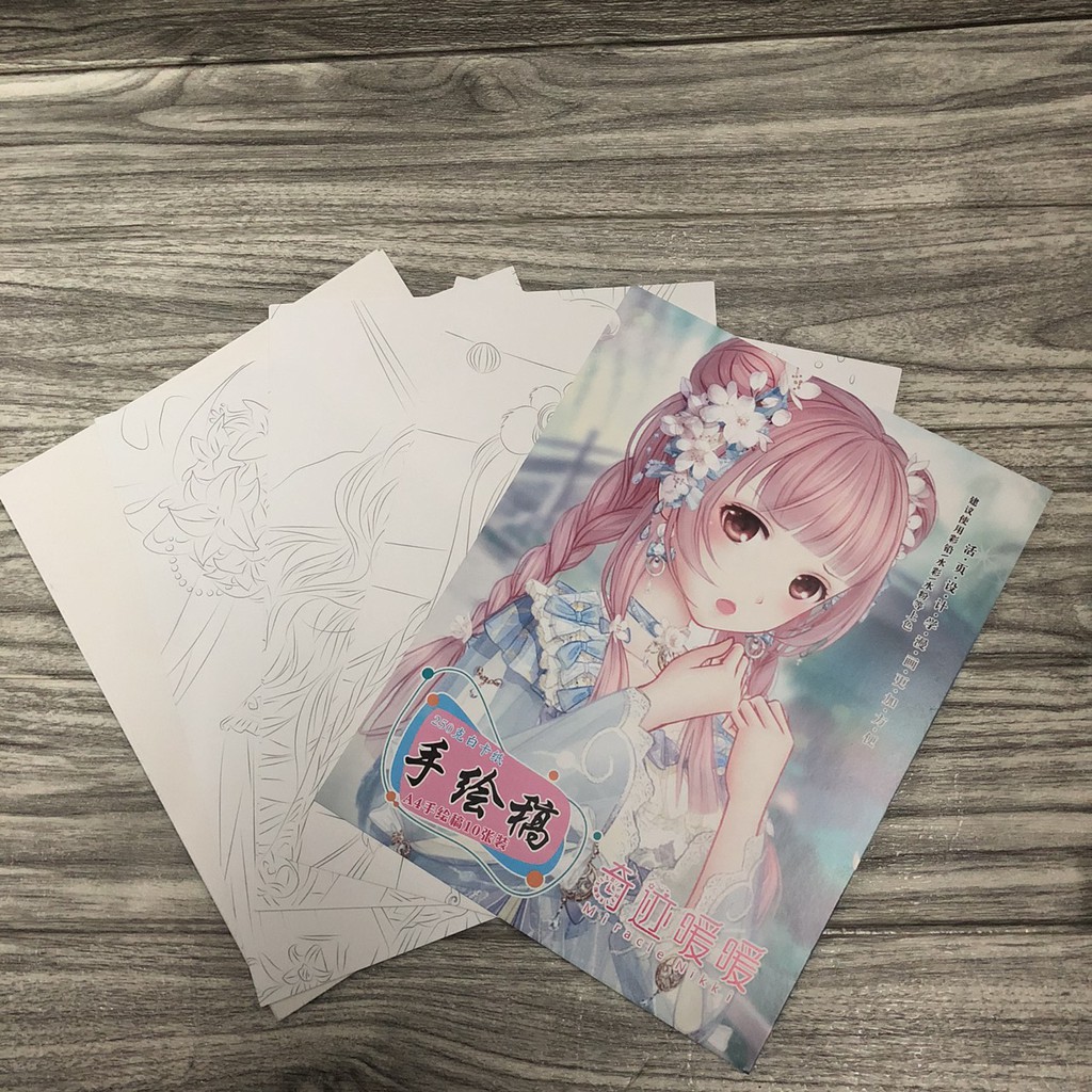 Tranh tô màu Ngôi sao thời trang