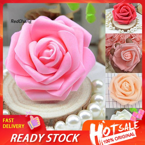 ♧Phụ Kiện Chuyên Dụng Dành Cho Fzhh FZH♧Set 50 Bông Hoa Hồng Giả Trang Trí Tiệc Cưới