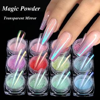 Lọ nhũ trang trí móng màu gradient thời trang