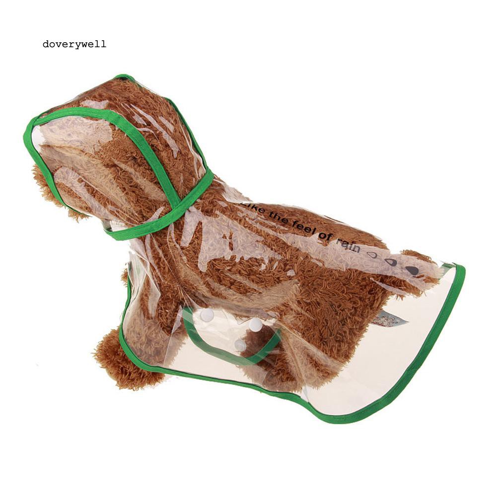 Áo mưa chống thấm nước cho thú cưng