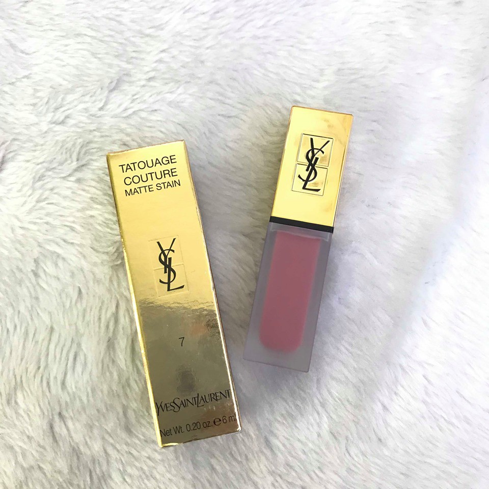 Son Kem Lì Ysl Tatouage Couture Mate Stain màu07