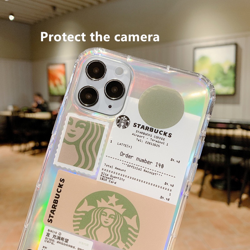 Ốp Lưng Iphone Starbucks trong suốt 6/6plus/6s/6splus/7/7plus/8/8plus/x/xr/xs/11/12/13/14/pro/max/plus/promax