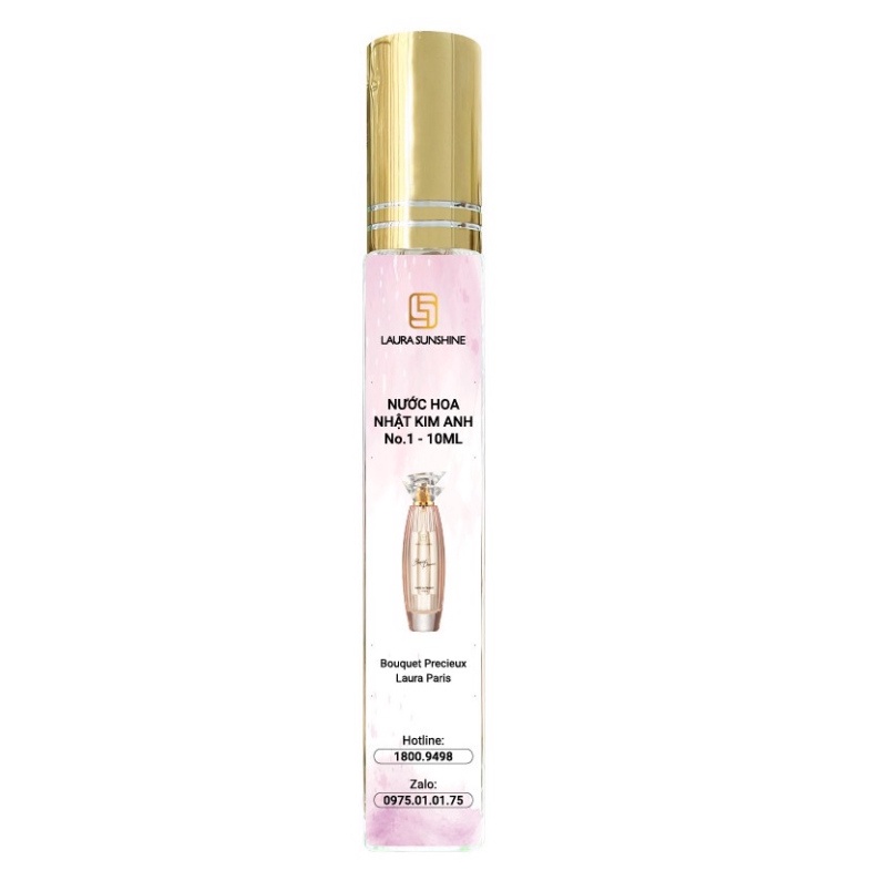 Nước Hoa Nữ Laura Paris Nhật Kim Anh Bouquet Precieux Mini No.1 10ml Chính Hãng