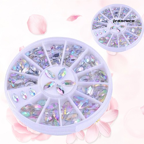 [Hàng mới về] Hộp kim cương giả trang trí móng tay nghệ thuật sang trọng