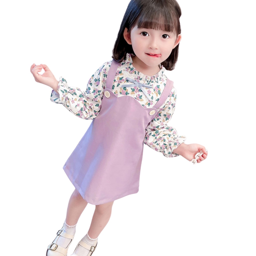 Đầm hoa nhí cho bé gái HINATA BF43