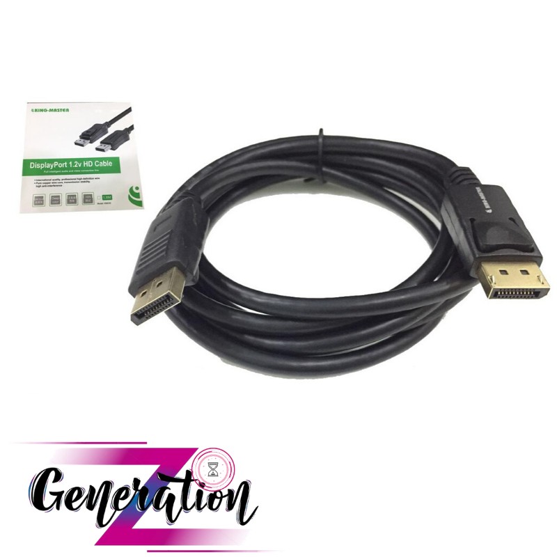 CÁP DISPLAYPORT 1.2 DÀI 1.8M KINGMASTER (KM030)