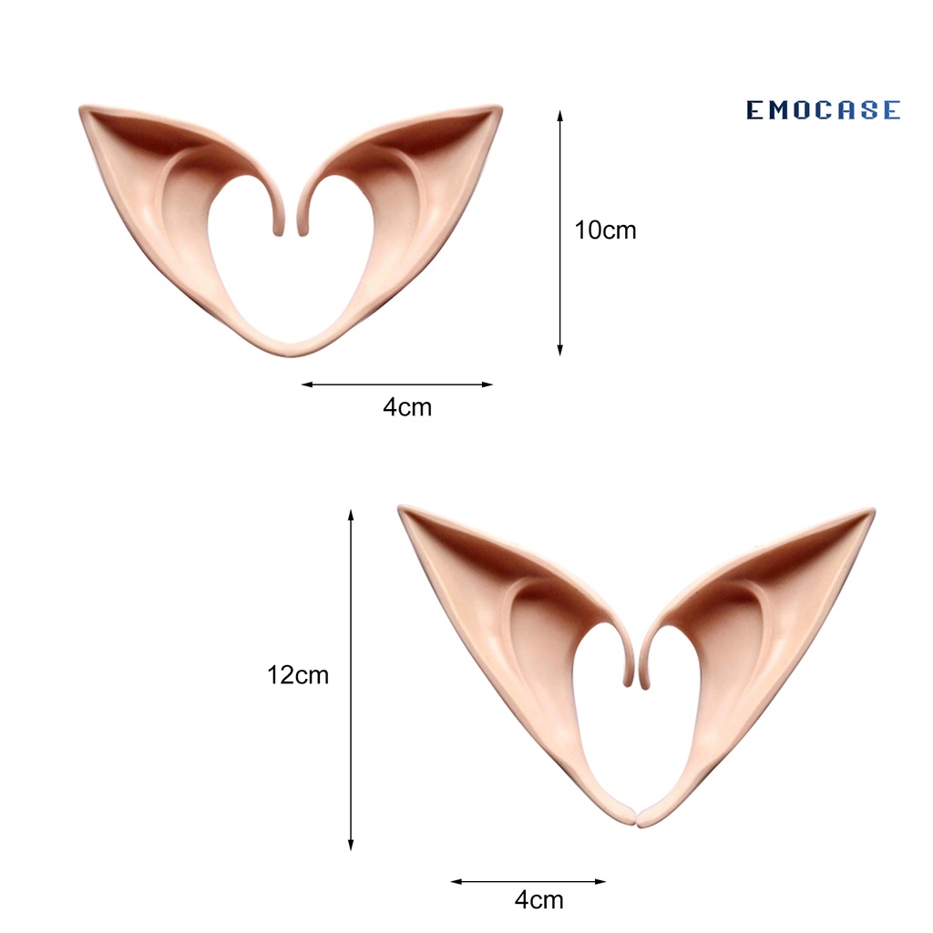 Ny-elf Khuyên Tai Nhựa Phát Sáng Thoải Mái Hóa Trang Tiên Nữ Đẹp Mắt