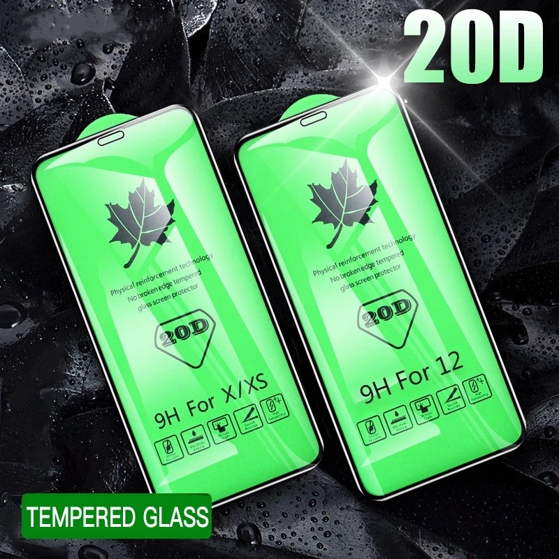 For iPhone 14 Pro Max Cường Lực Iphone Full Màn 20D Các Dòng iPhone 13 Pro Max/12/12 Pro Max/12 MIni/ 11 Pro Max X Xs Xr 8 7