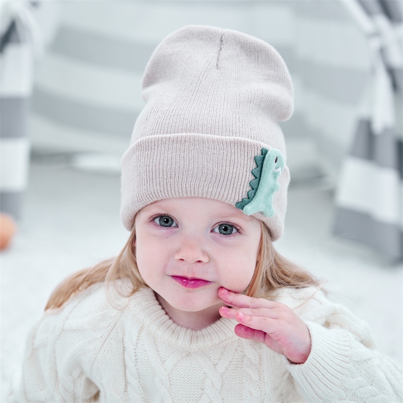 Mũ Beanie Dệt Kim Thời Trang Mùa Đông 2023 Chidlren Giữ Ấm Cho Bé Trai Và Bé Gái Panama