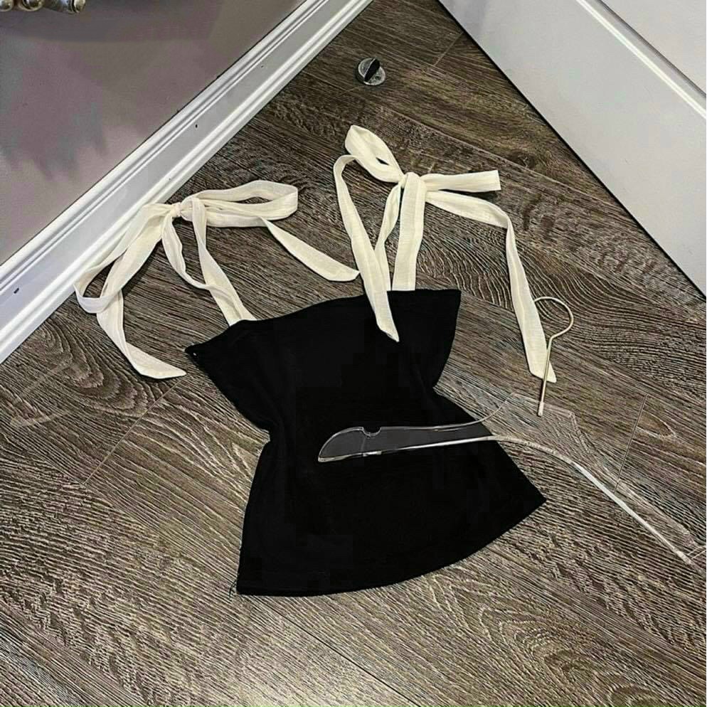 [FREESHIP] Áo Hai Dây Cột Nơ Hotgirl BGTV74213