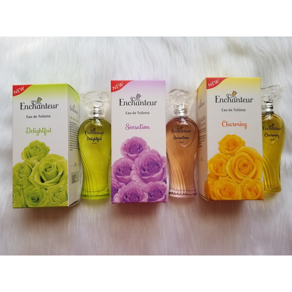 Nước hoa Enchanteur charming hương nước hoa pháp 10ml & 50ml | Thế Giới Skin Care